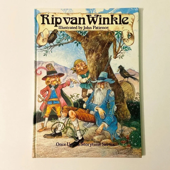 Vintage Rip Van Winkle Peter Haddock John Patience Once Upon a Story Time Series - Picture 12 of 12